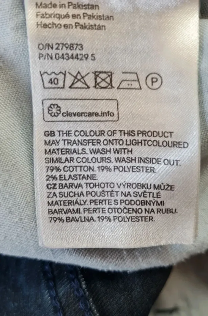 Jeans femme taille basse h&m  T40 - photo numéro 4