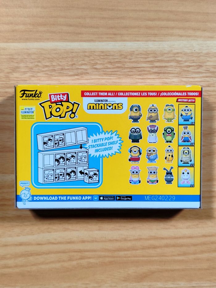 Bitty Pop! Illumination Presents Minions - Pack avec figurine MYSTÈRE - photo numéro 7