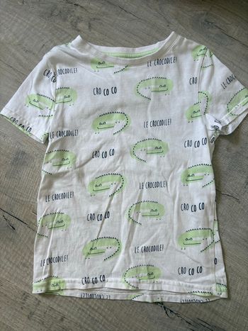 TEE shirt Kiabi crocodile 4 ans 