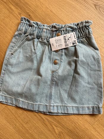 jupe en jean paperbag 5 ans neuve