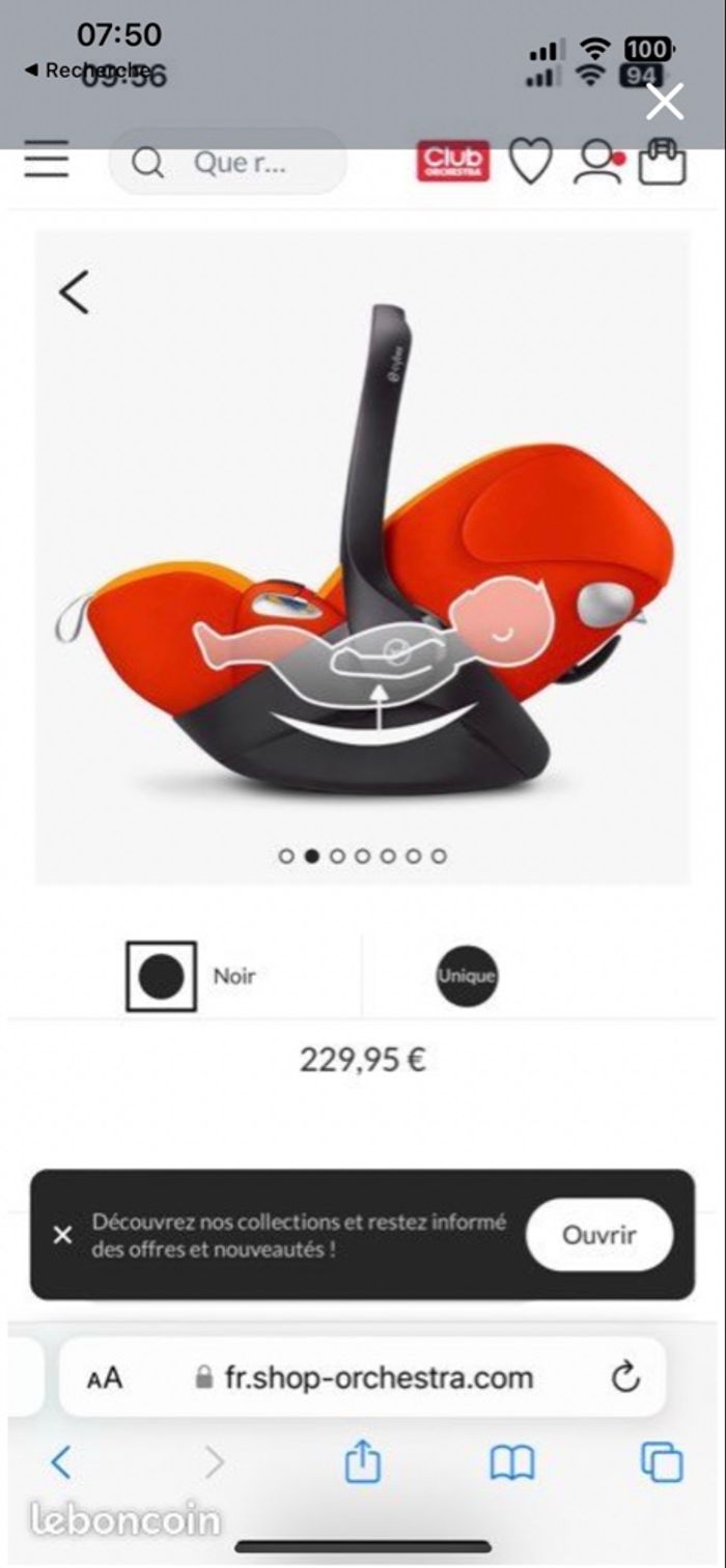 Poussette cybex balios s - photo numéro 6