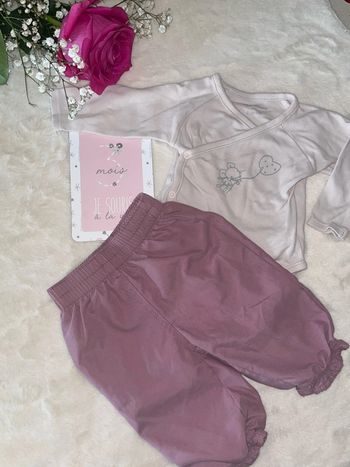 Ensemble bodie + pantalon 3mois
