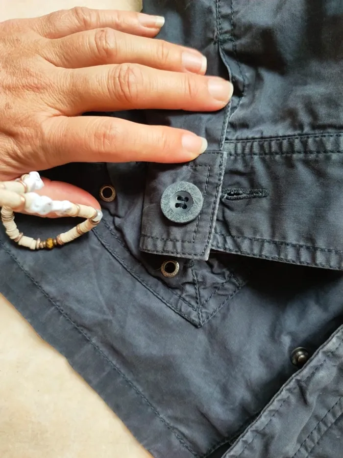 Veste légère à capuche 8 ans Sergent major - photo numéro 8