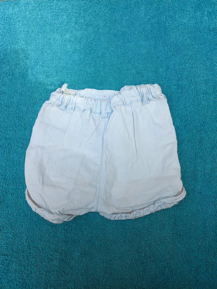 Short bleu blanc - photo numéro 3