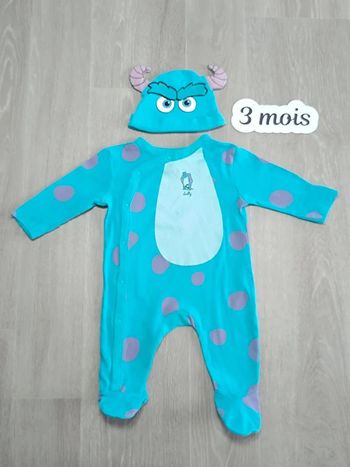 Pyjama bébé garçon taille 3 mois