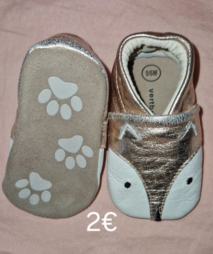 Chaussure 0/6 mois