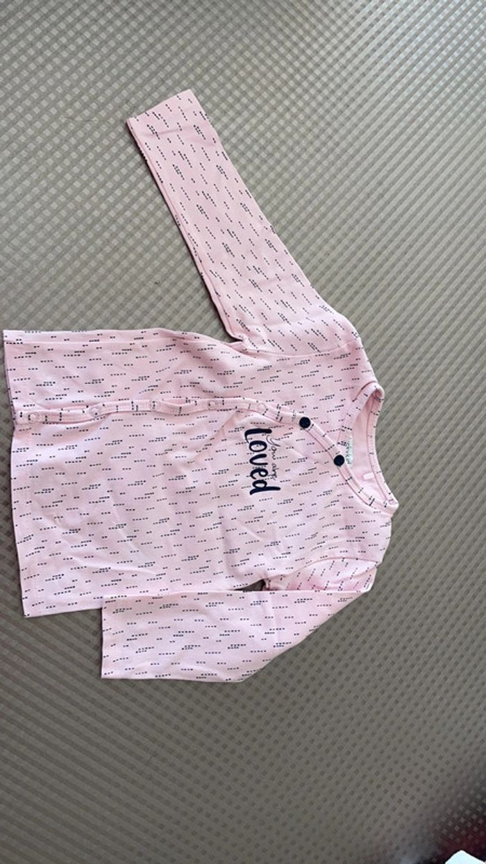 Gilet léger coton bio 9 mois