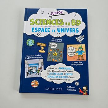 Livre Science en BD -Espace et univers