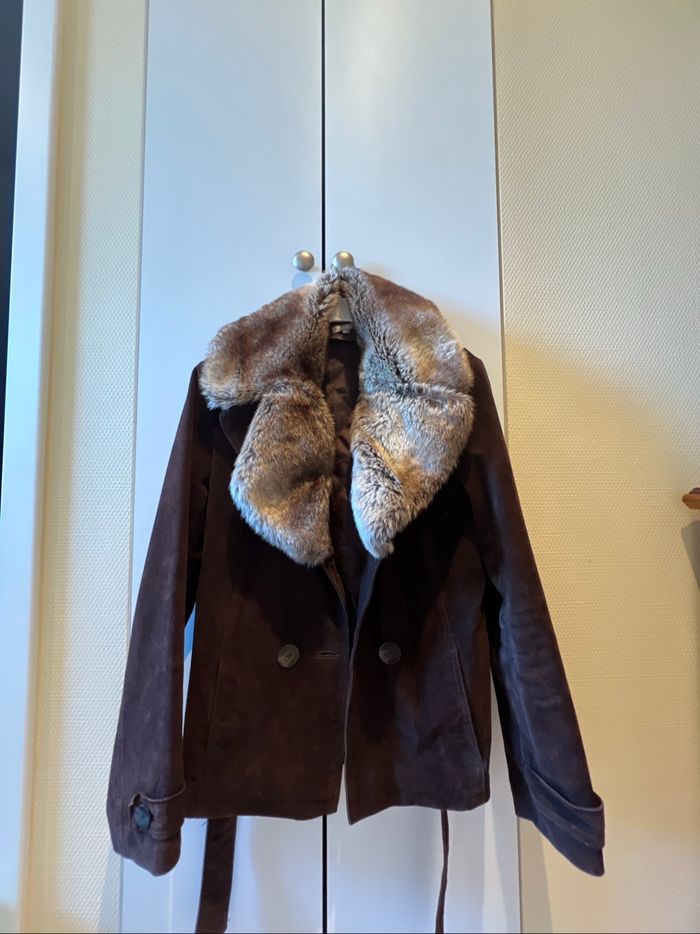Veste à fourrure