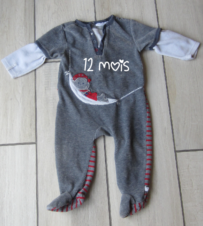 Grenouillere 12 mois Noukie's