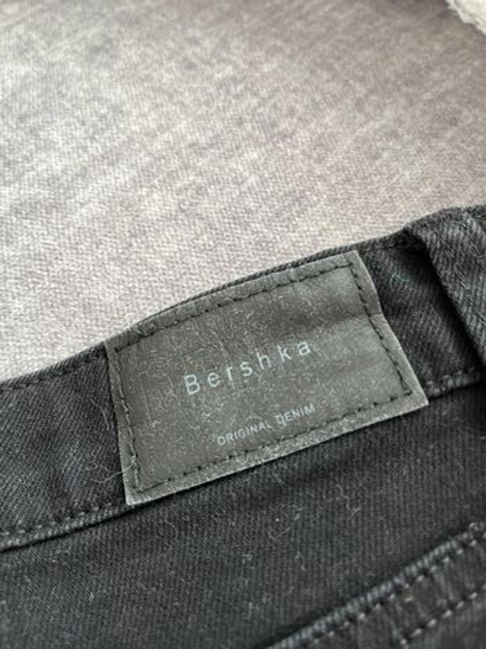 Short en jeans noir - photo numéro 3