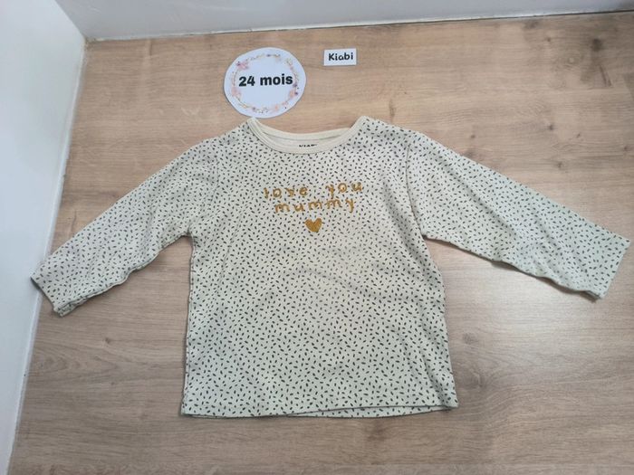 Lot 5 t-shirts manches longues 24 mois - photo numéro 4