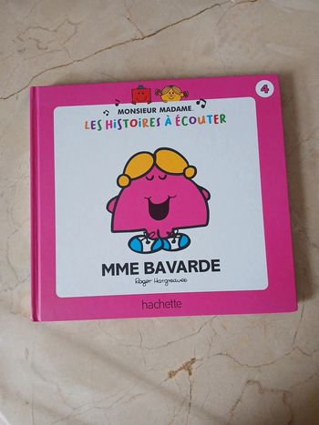 Livre Monsieur et Madame 💢 Mme Bavarde