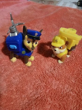 La pat patrouille Chase et Ruben