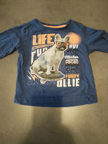 T-shirt manches longues 3 ans