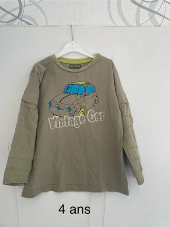 Tee-shirts manches longues 4 ans