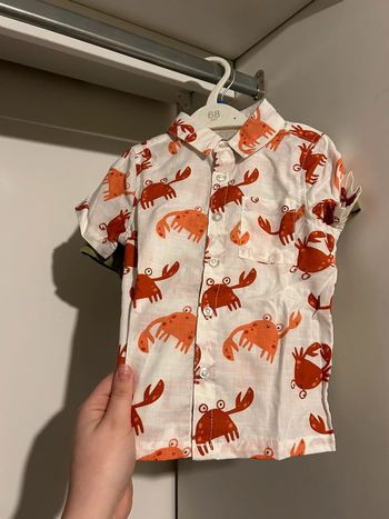 Chemise manche courte 12-18 mois