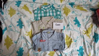 Lot chemises 2 ans