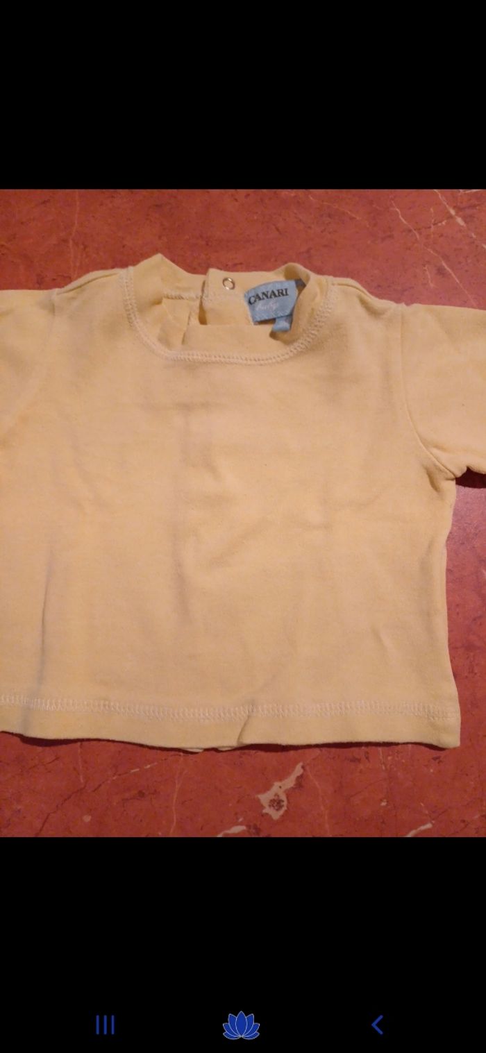 T.shirt bébé taille 3 mois - photo numéro 2