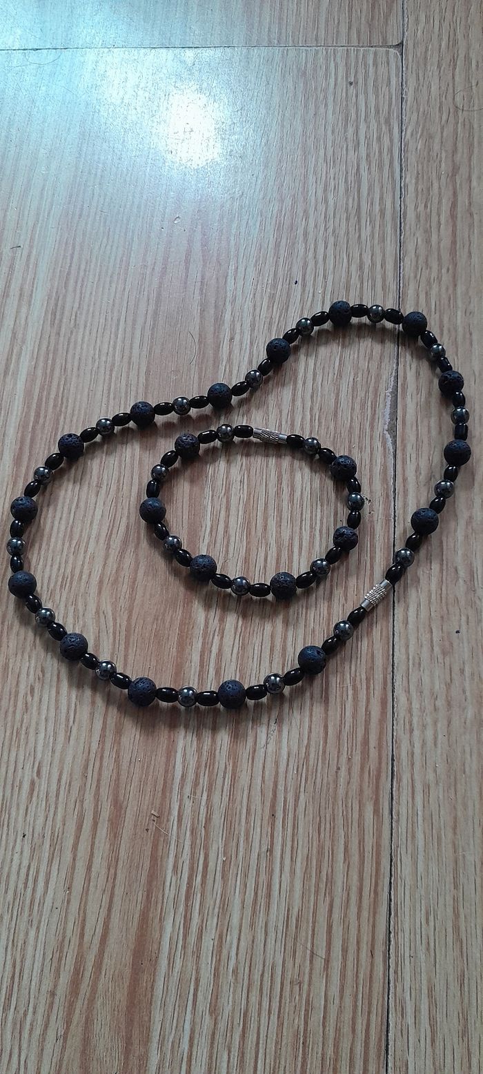 Ensemble collier bracelet