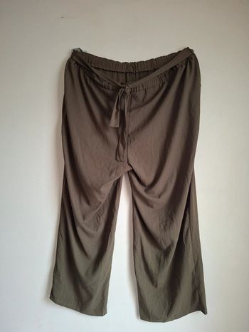 Pantalon large kaki femme - kaki - Éco-Conception  - Taille 3XL (54/56) - Neuf
