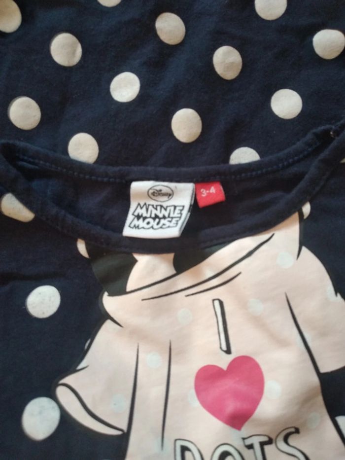Robe tunique minnie marine - photo numéro 3