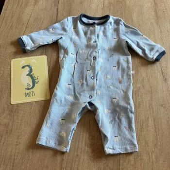 Pyjama coton 3 mois garcon