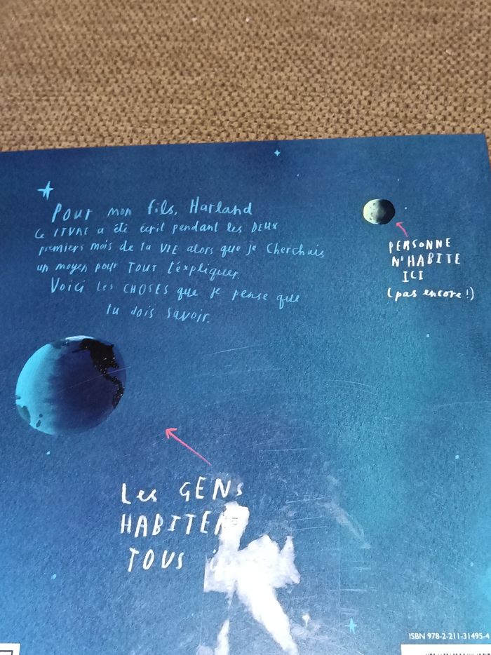 Nous sommes là notes concernant la vie sur la planète terre par Olivier Jeffers - photo numéro 2