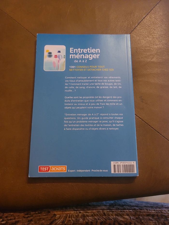 Entretien ménager de a à z - photo numéro 2