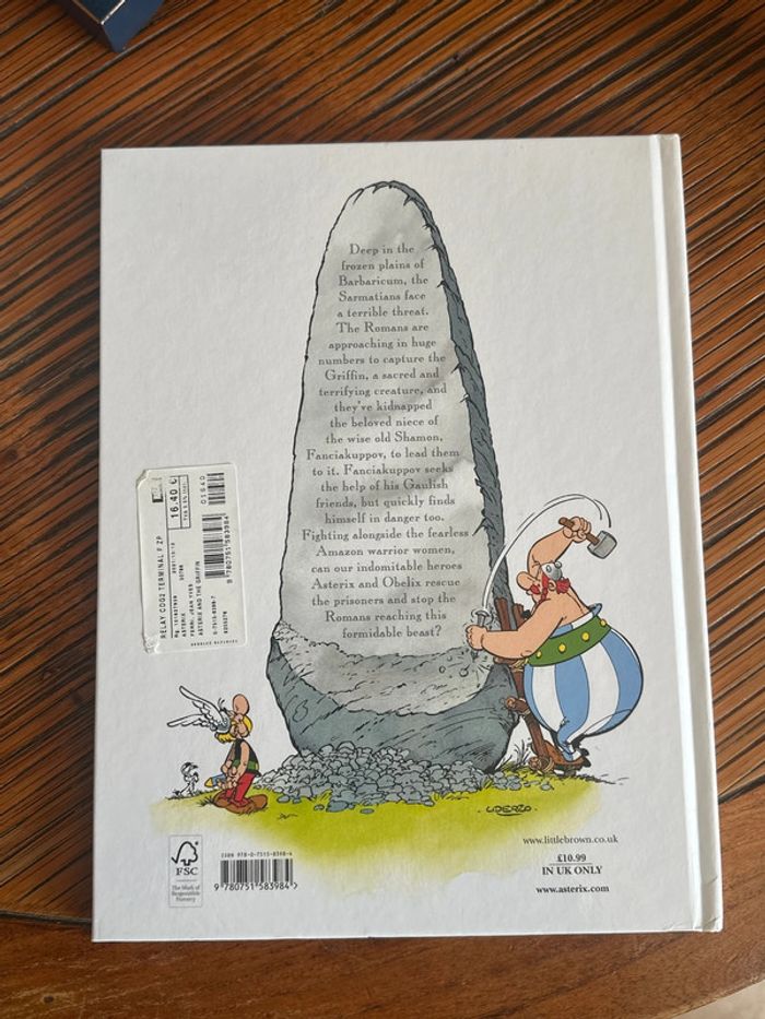 BD Astérix And the Griffin (bd an anglais) - photo numéro 5