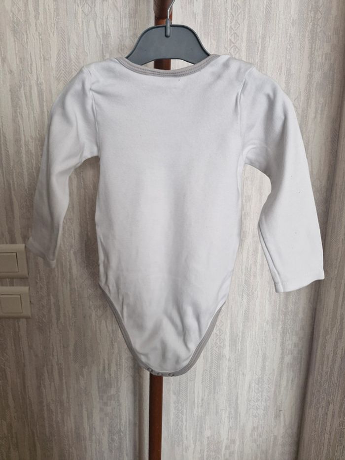 Ensemble bébé 24 mois Pommette Coton Body manches longues bonnet - photo numéro 8