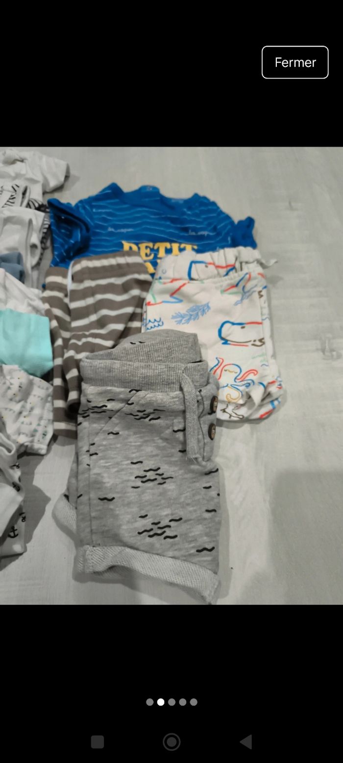 Lot vêtement bébé garçon - photo numéro 3