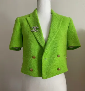 Veste blazer Zara cropped croisée taille XS