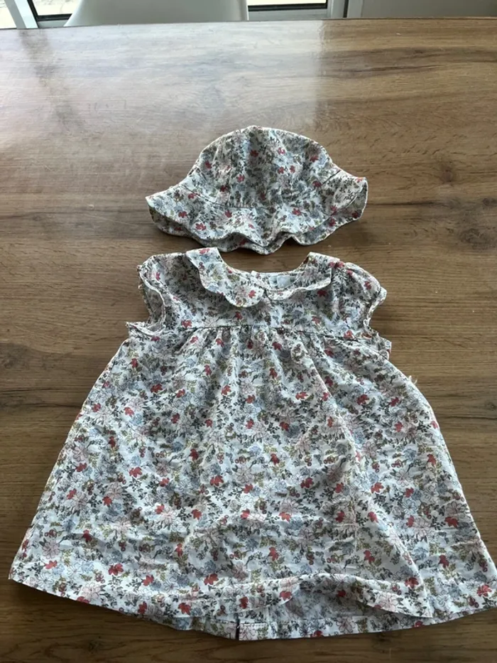 Robe + chapeau vertbaudet - photo numéro 2