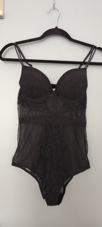 Body en dentelle Noir undiz