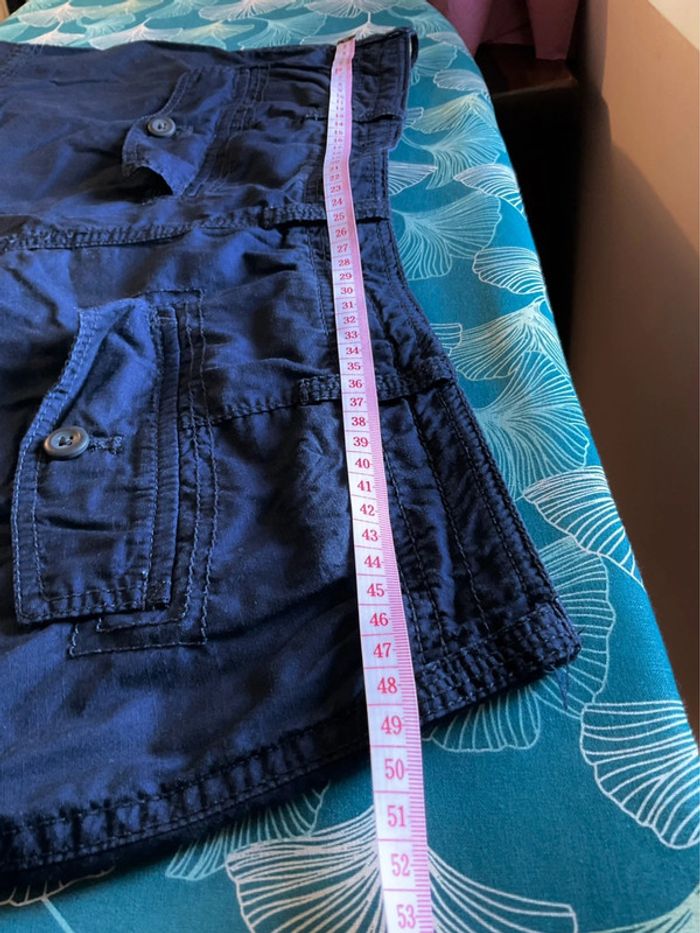 Short cargo bleu marine pour homme Izod taille W36 FR46 447 - photo numéro 5