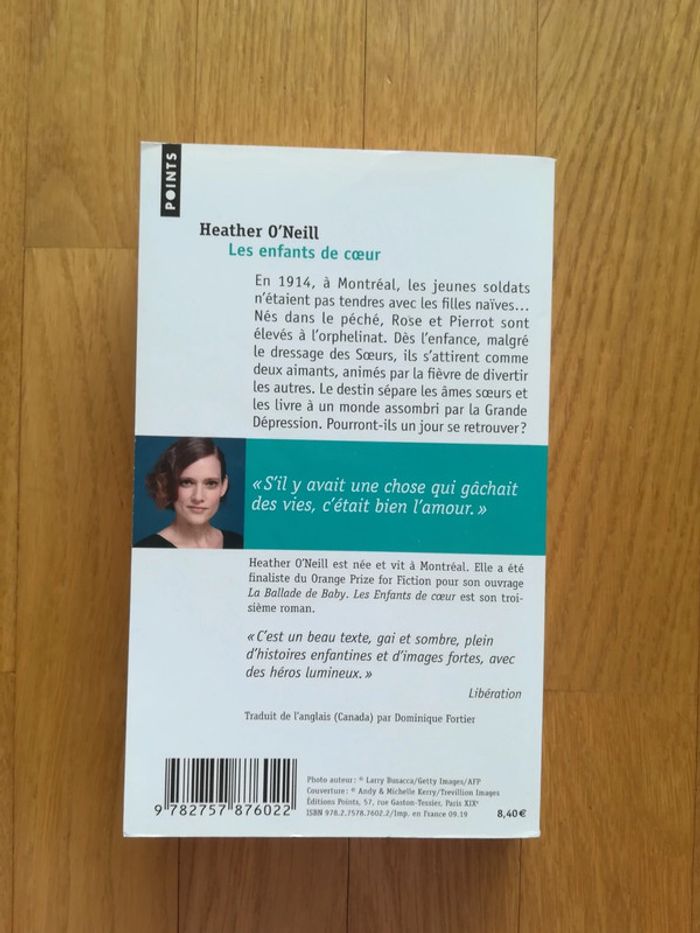 Livre NEUF "Les enfants de cœur" - V92B - photo numéro 2