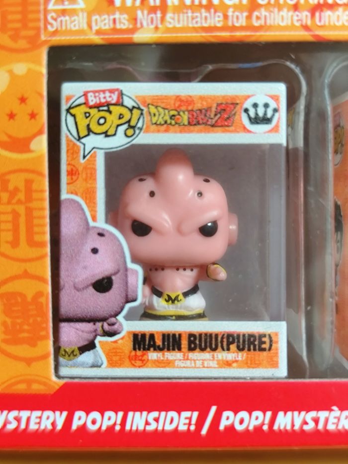 Lot 2 Boîtes X4 Bitty Pop! - Dragon Ball Z (Goku, Vegeta, Frieza, Buu, Vegito, Piccolo) - photo numéro 3