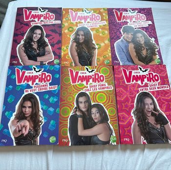 Lot de 6 livre chica vampiro 