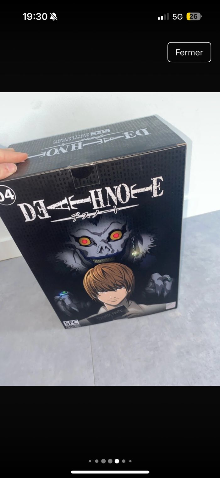Figurine death note neuf emballer - photo numéro 5