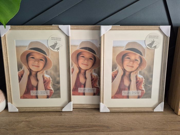 Lot de 3 cadres 30cm x 40cm