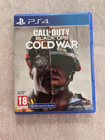 Jeu ps4 call of duty black ops Cold War