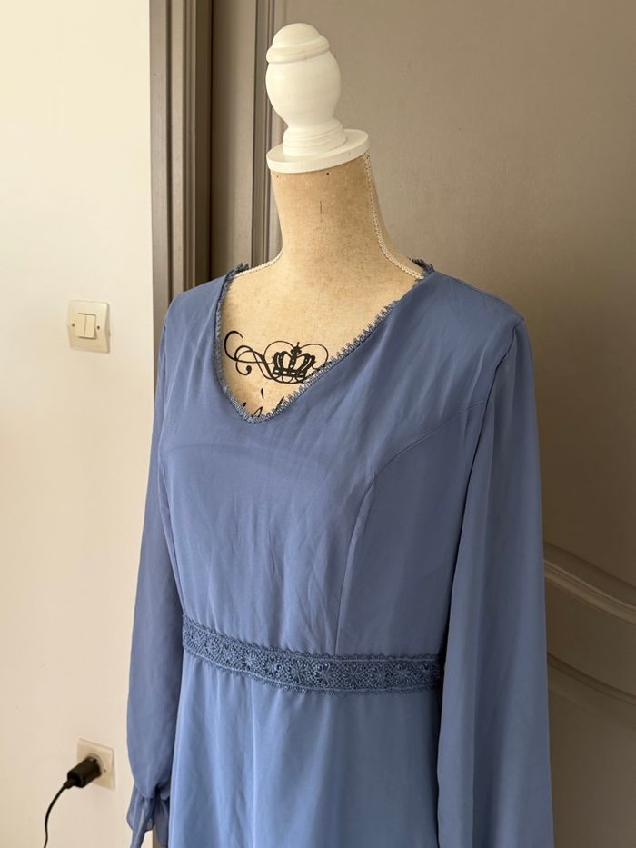 Robe longue taille 42 bleu - photo numéro 4