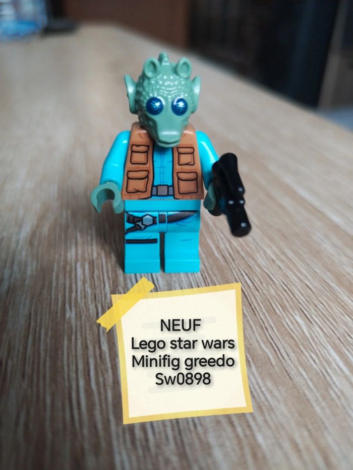 Lego star wars minifig Greedo sw0898 neuf