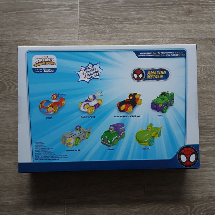 Coffret de 7 véhicules Spider Amazing Friends NEUF - photo numéro 2