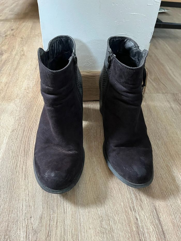 Bottines femme Grands Boulevards taille 38 bon état