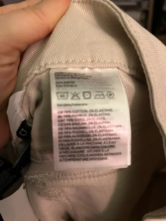 Pantalon en twill modèle flare low waist T46 =EU44 - photo numéro 10