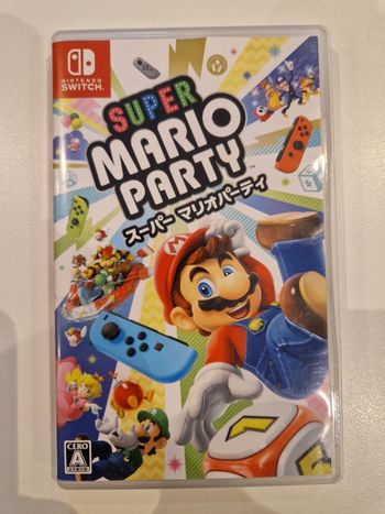 Super mario party switch version Jap