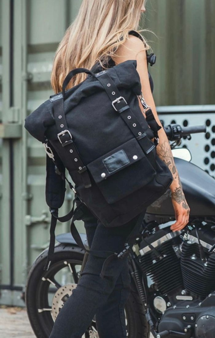 Sac à dos Oxford “Héritage” noir 30L - photo numéro 3