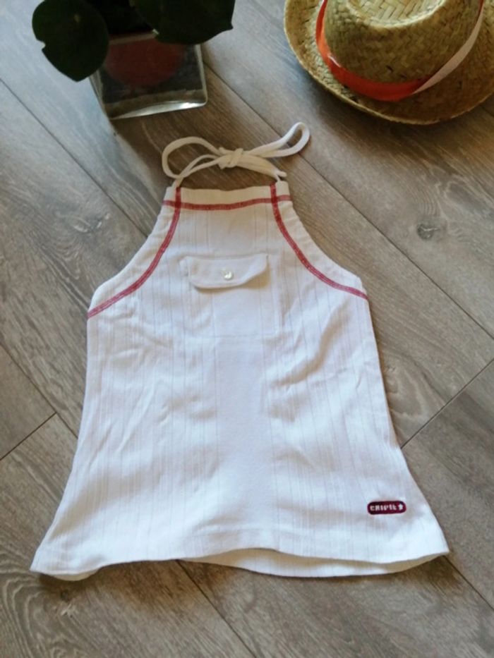 🌸Dos nu blanc "Chipie" Taille 30 🌸